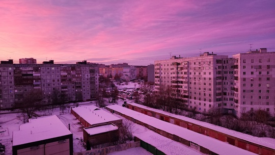 Волшебный закат в Пензе