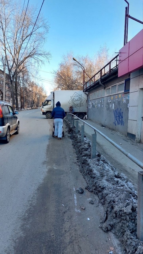 Опасная ситуация на улице Пушанина