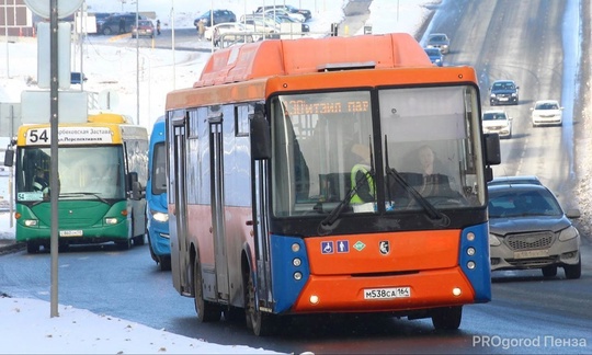 Обновление автобусов на маршруте № 130 в Пензе