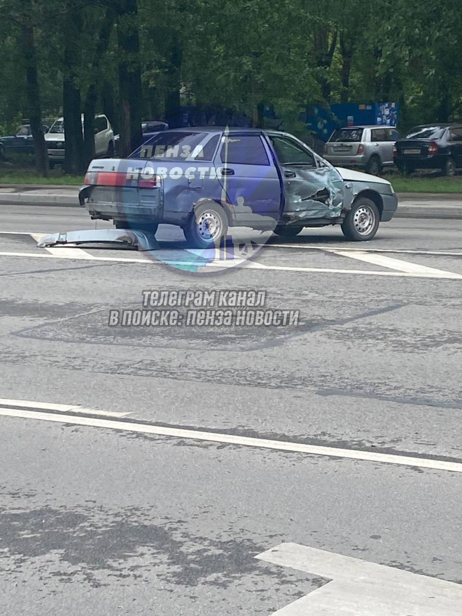 ДТП у филармонии в Пензе: кондуктор пострадала
