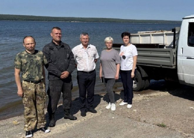 Зарыбление Сурского водохранилища