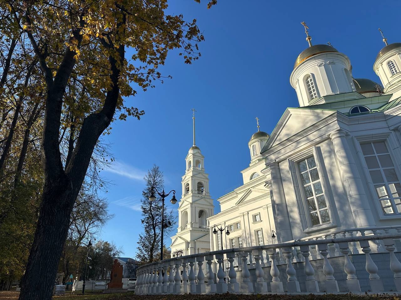 Божественная литургия на Медовый Спас в Пензе