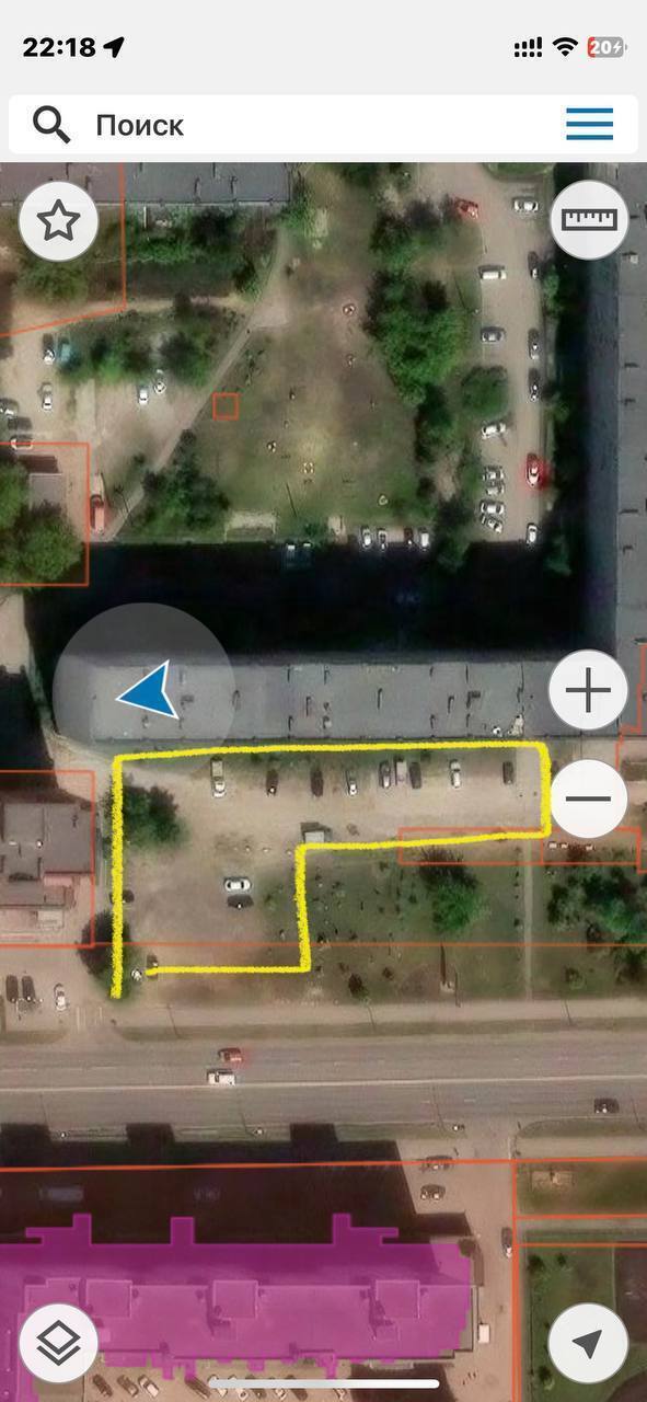 Штраф за парковку на пустыре