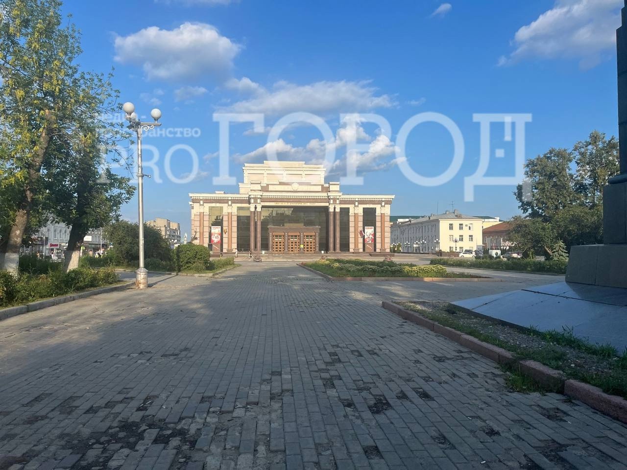 Обновление фасада драмтеатра в Пензе за полмиллиона