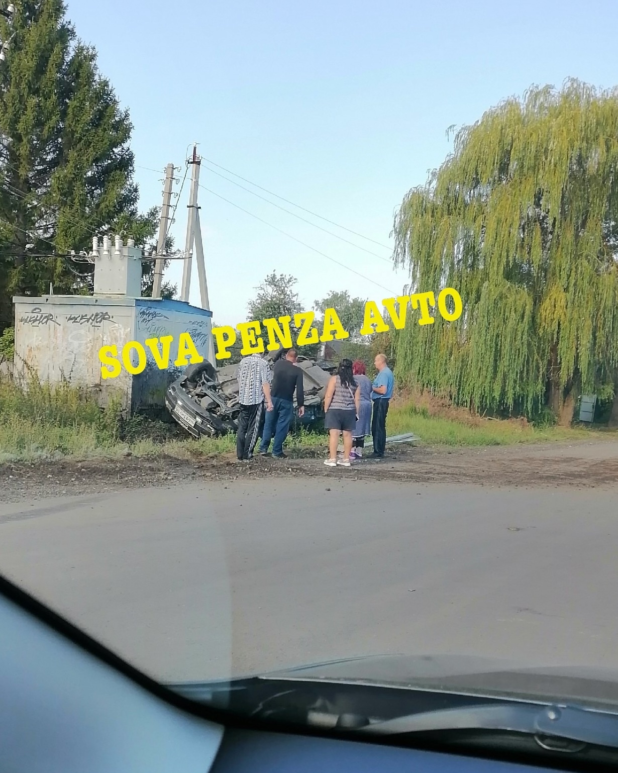 Авария в Колышлее, утро 08:00