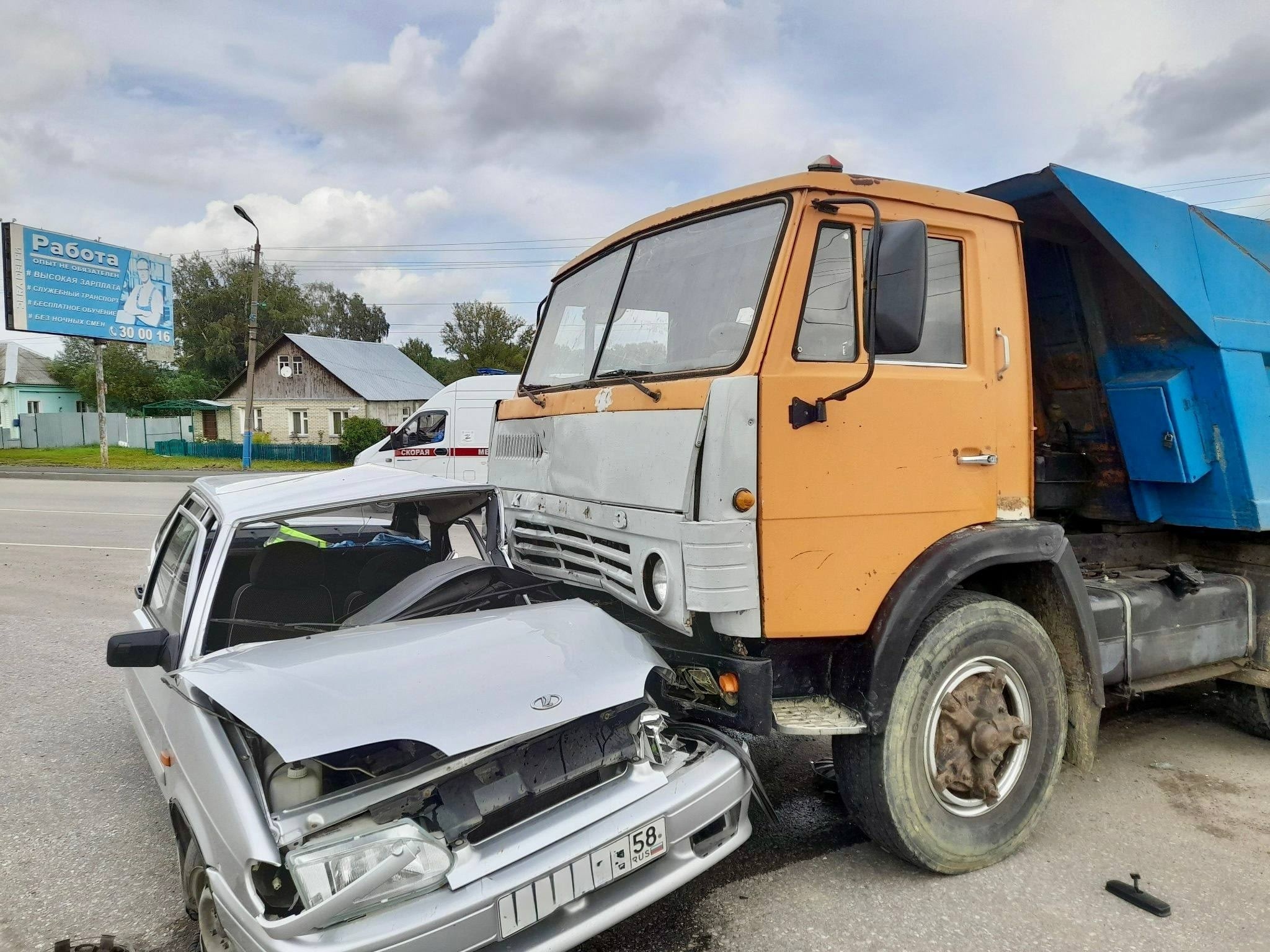 Смертельная авария в Городищенском районе