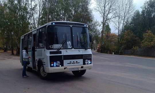 Новый автобус на маршруте № 12 в Пензе