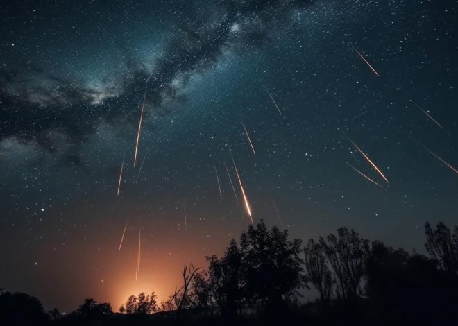Метеорный дождь Лирид в Пензе