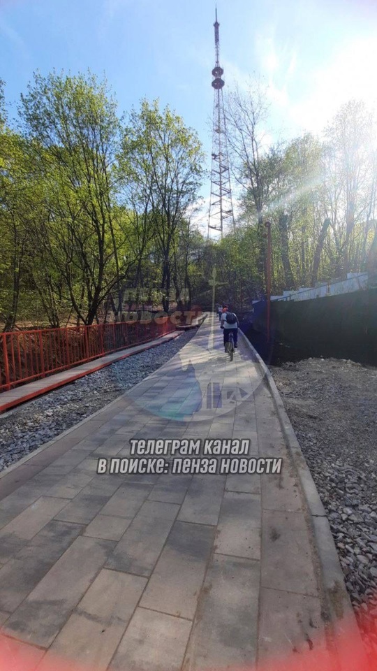 Запуск «Тропы здоровья» в Пензе накануне 9 мая