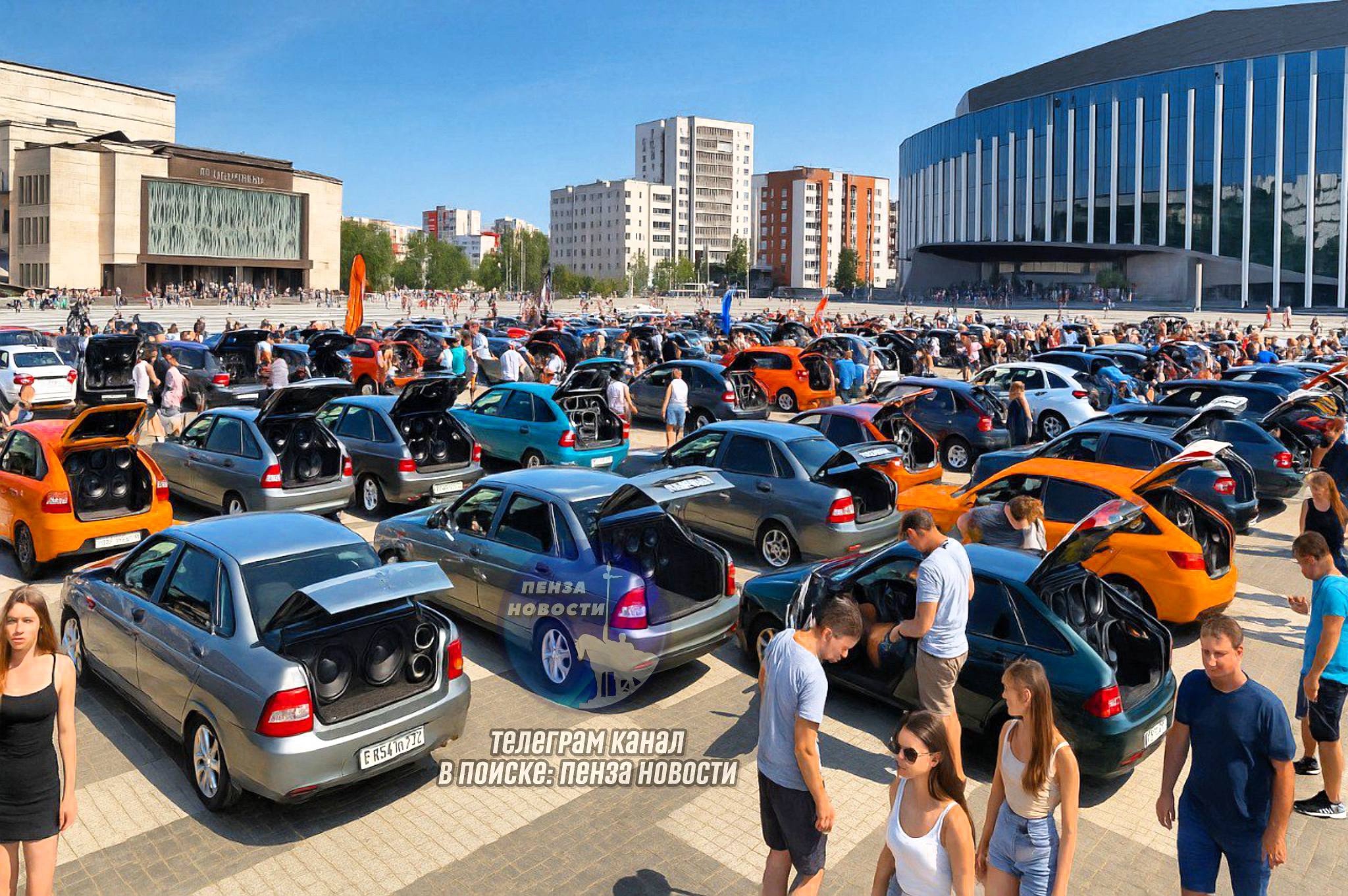 Фестиваль автозвука сегодня в Пензе