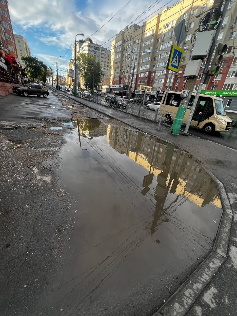 Работа дождевой системы